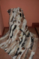 Preview: Lammfelldecke Streifenhörnchen geschoren 200x160cm